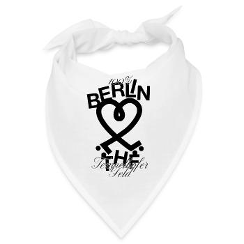 Tempelhofer Feld Skate - Bandana - Weiß - Vorne