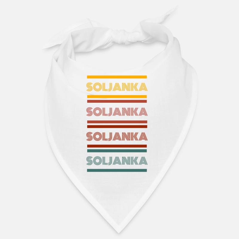 Rétro Solyanka - Bandana - blanc
