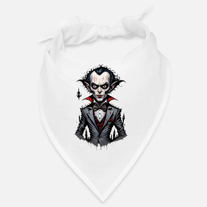 A Big-headed Vampire 5 - Bandana - white
