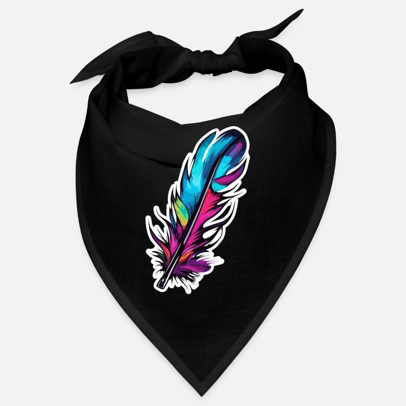 Feather / Quill / Bird Feather / Down Feather Bandana