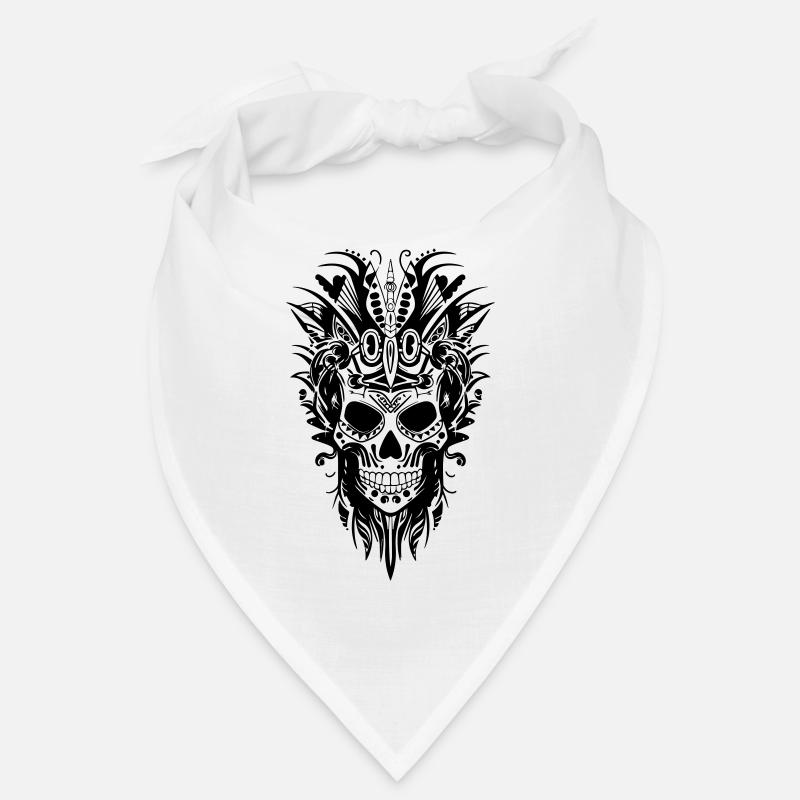 Skeleton Tattoo Head Bandana