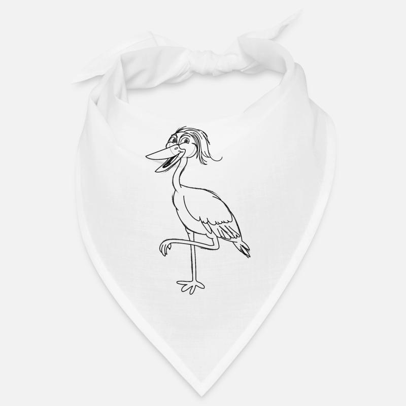 Grue cendrée Bandana