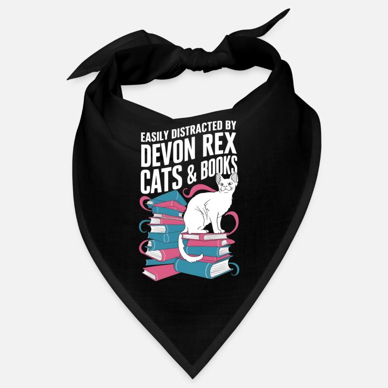 Katze Devon Rex Geschenk Bandana