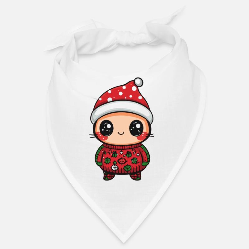 Ladybug Christmas Bandana