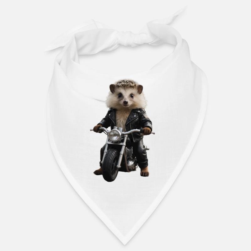 Herisson motard Bandana