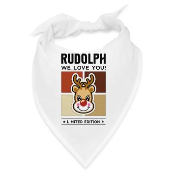 Rudolph - Bandana - Weiß - Vorne