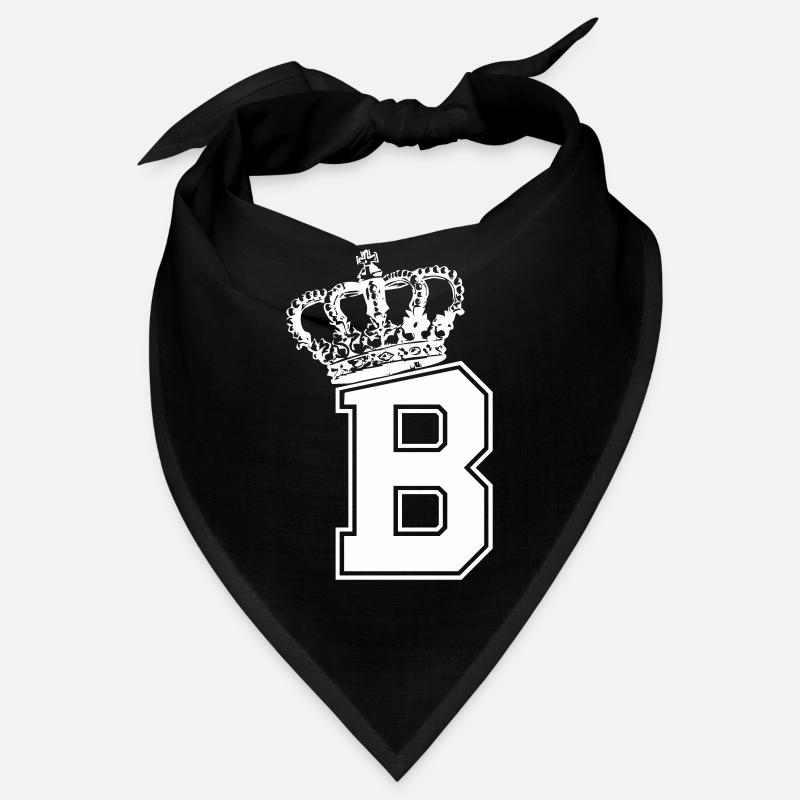 Buchstabe B King Bandana