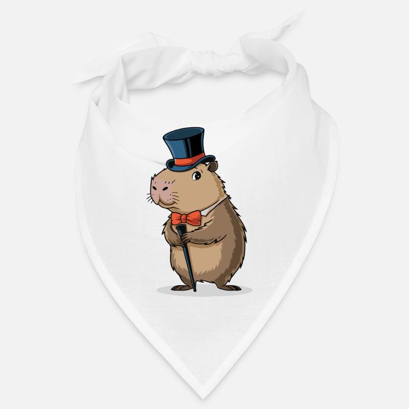 capybara dressed in a dapper suit Bandana