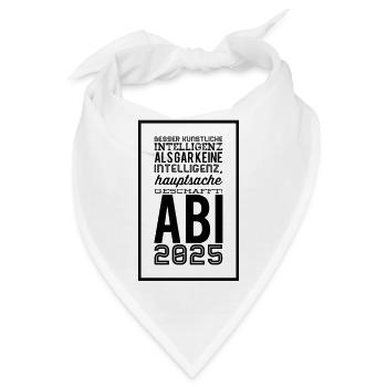 Abschluss - Bandana - Weiß - Vorne