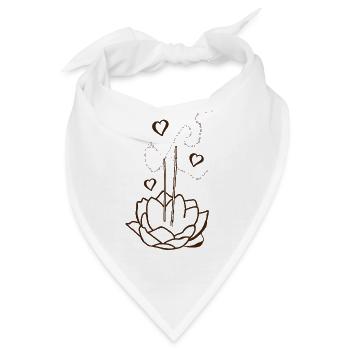 Räucherwerk - Bandana - Weiß - Vorne