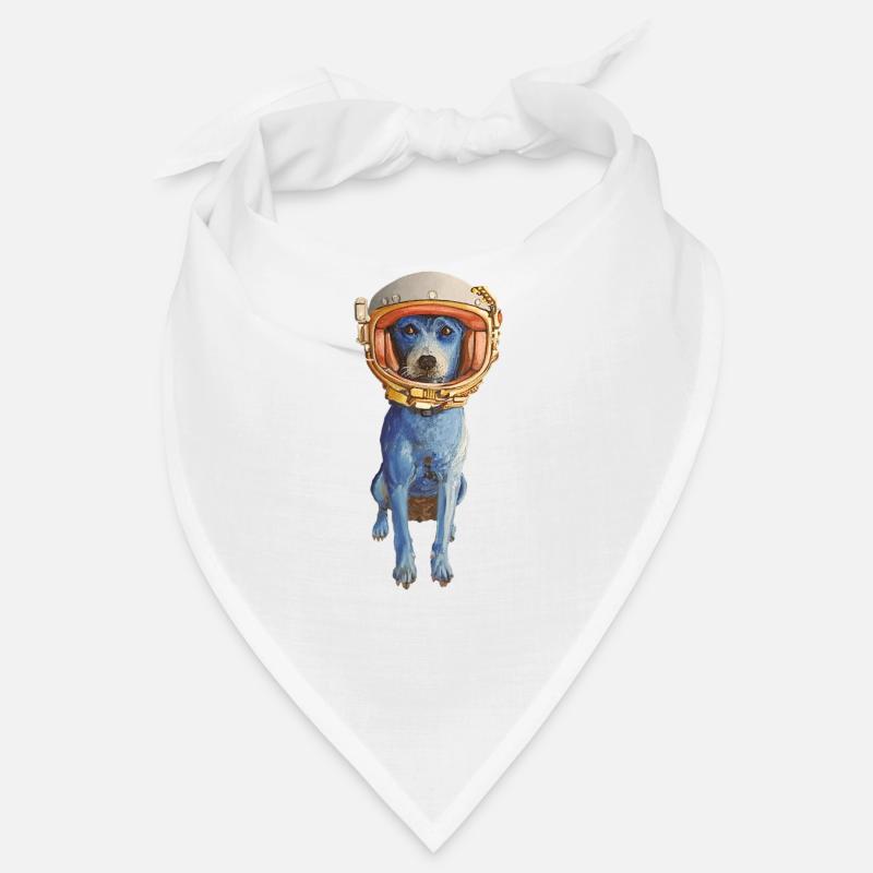 Laly Blue Astronaute en Casque Spatiale Bandana