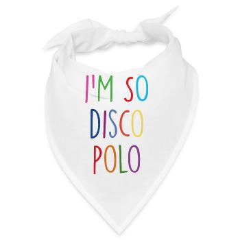 Disco Polo - Bandana - Weiß - Vorne