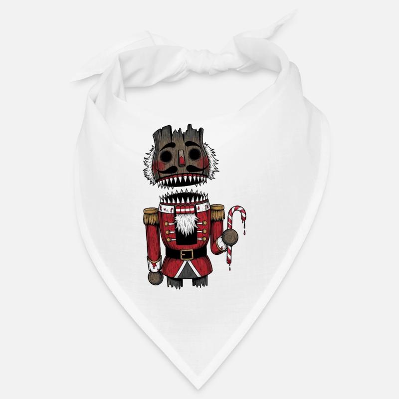 Dark Nutcracker Horror Christmas Gothic Bandana