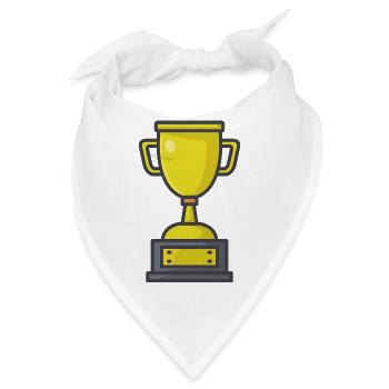 Trophäe - Bandana - Weiß - Vorne