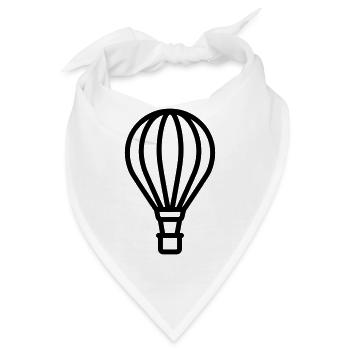 Luftballon - Bandana - Weiß - Vorne
