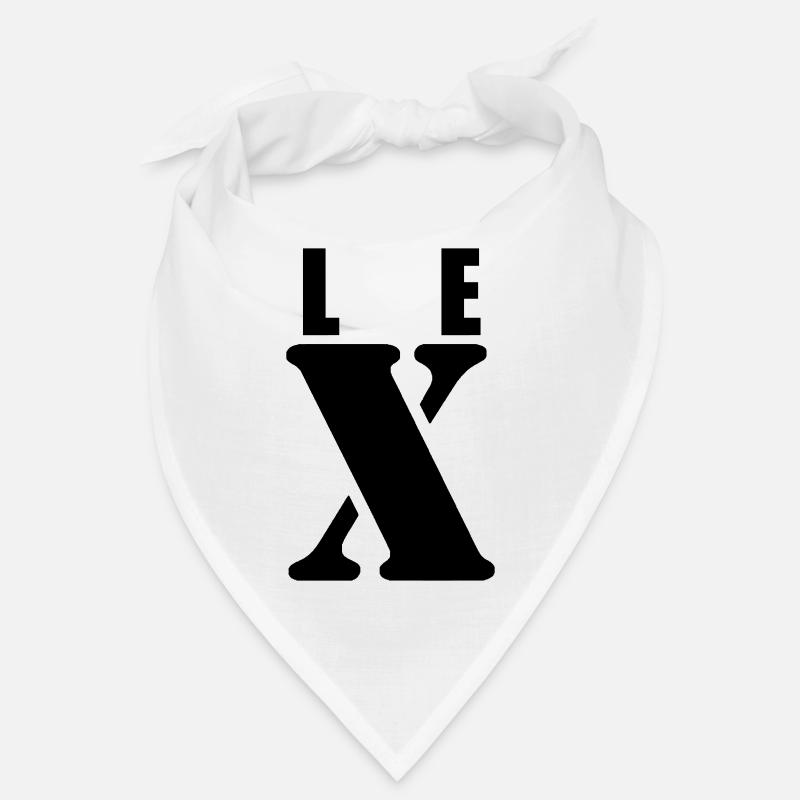 Lex – Conception du Prénom | Typographie minimale Bandana