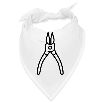 Zange - Bandana - Weiß - Vorne