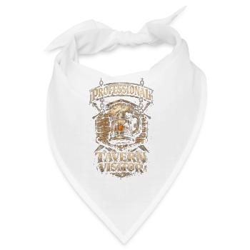 Mittelalterfest Professional Tavern Visitor - Bandana - Weiß - Vorne