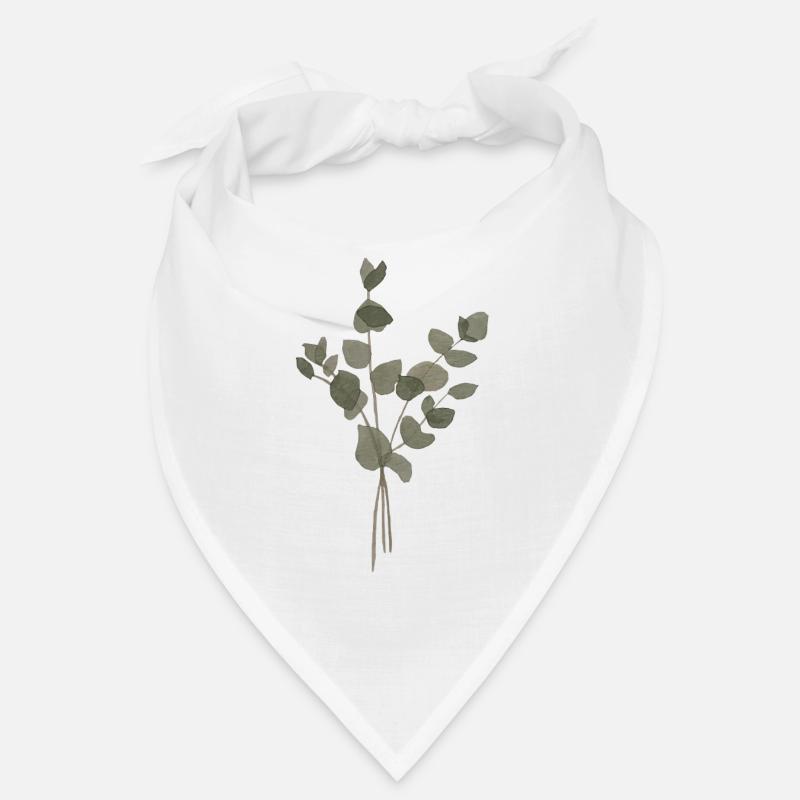 Eucalyptus à l’Aquarelle Bandana