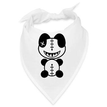 Plush: Albern. - Bandana - Weiß - Vorne
