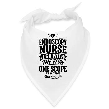 Endoskopie Pflege - Bandana - Weiß - Vorne