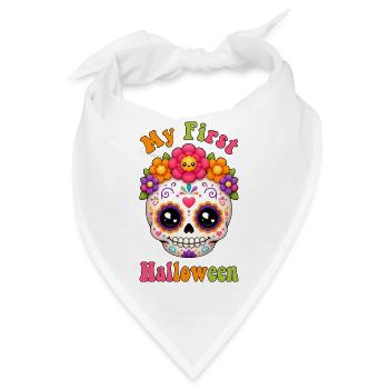 Halloween baby my first Halloween Kawaii - Bandana - Weiß - Vorne