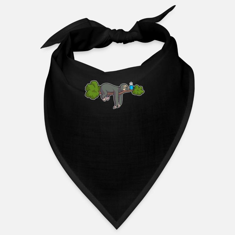 Faultier chillt Kaffee Tasse Geschenk Bandana