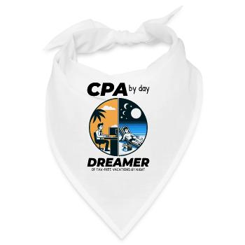 CPA Daydreams: Balance zwischen Arbeit und Glückseligkeit in Split - Bandana - Weiß - Vorne