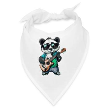 Panda Wippe - Bandana - Weiß - Vorne