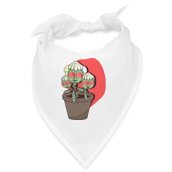 UNKRAUT - Bandana - Weiß - Vorne