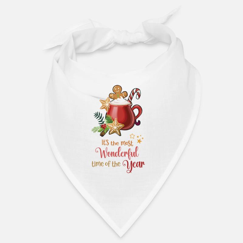 Le cacao chaud, la période la plus merveilleuse de l’année Bandana