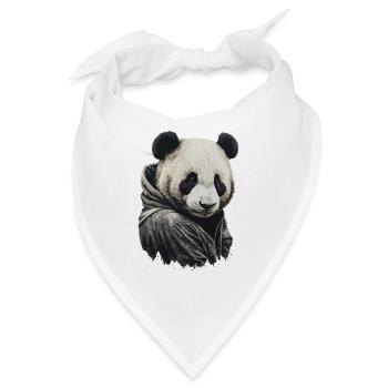 Hoodie Panda - Bandana - Weiß - Vorne
