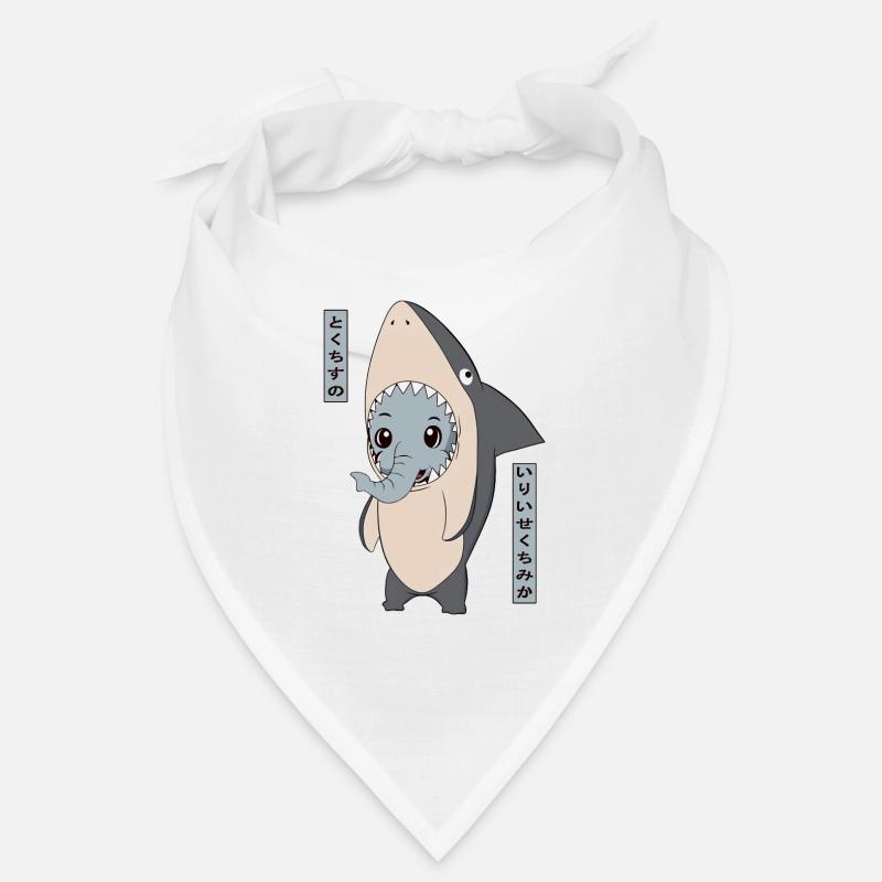 Costume de requin éléphant drôles d’animaux Bandana