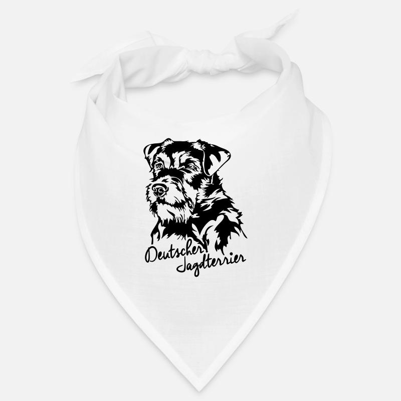 DEUTSCHER JAGDTERRIER Jagdhunde Jagdhund Wilsigns - Bandana - Weiß