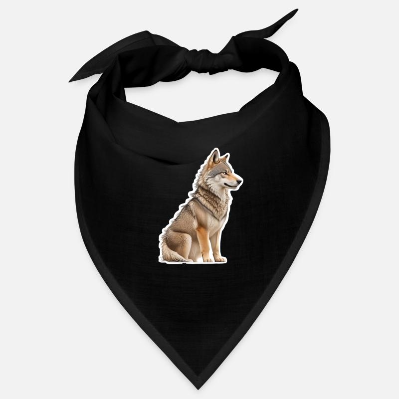 Wolf Bandana