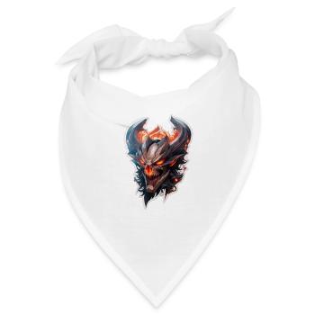 Halloween Todesengel - Bandana - Weiß - Vorne