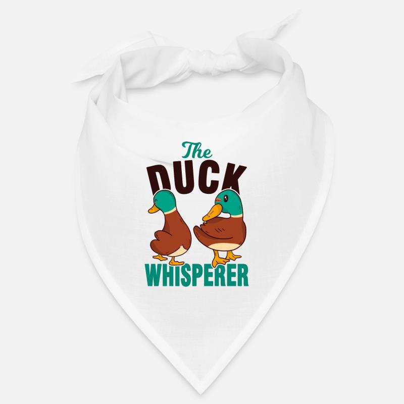 Ducks Whisperer - Bandana - white