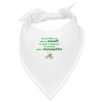 Dinge verändern - Moskitos - Humor - Bandana - Weiß - Vorne