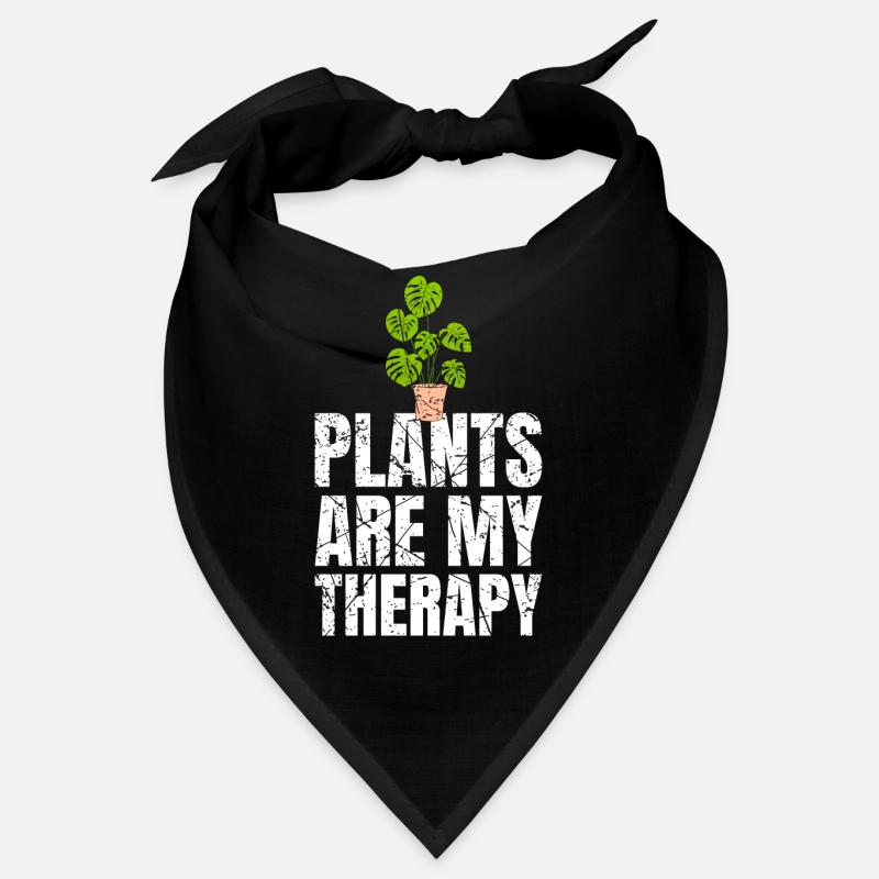 Plants Are My Therapy Gärtnern Bandana