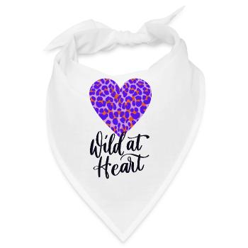 Wild at heart - Bandana - Weiß - Vorne