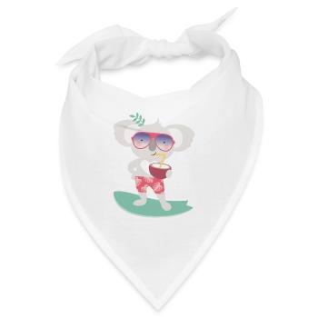 COOL KOALA - Bandana - Weiß - Vorne