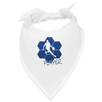 Basketball player streetball - Bandana - Weiß - Vorne