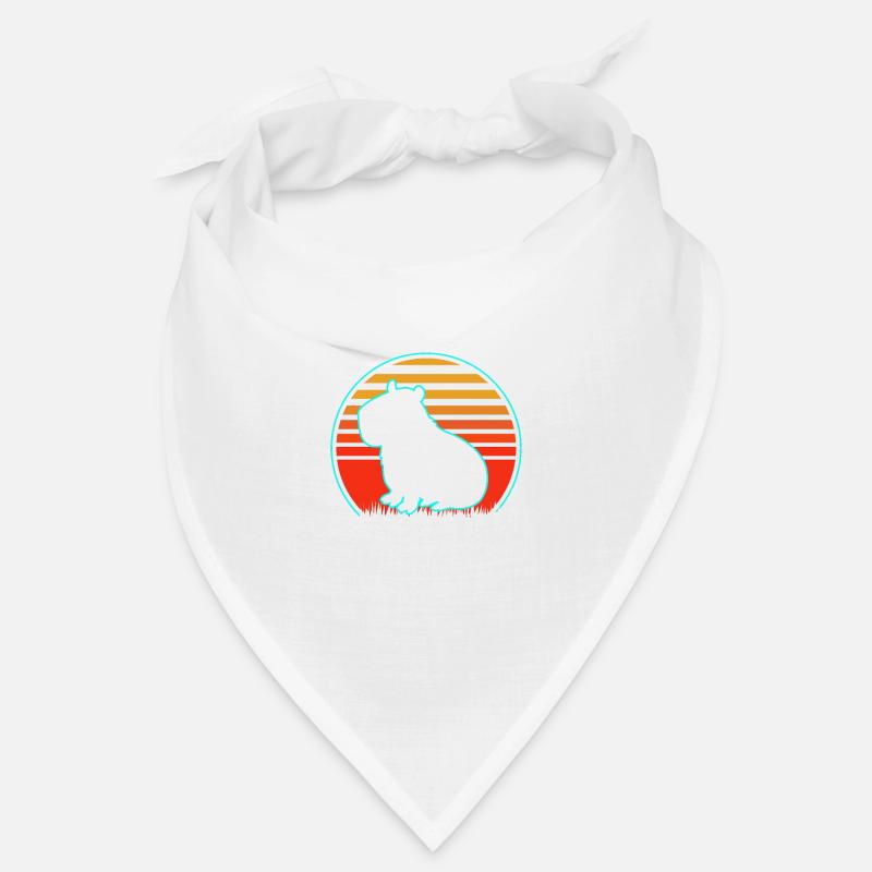 Capybara - Bandana - Weiß