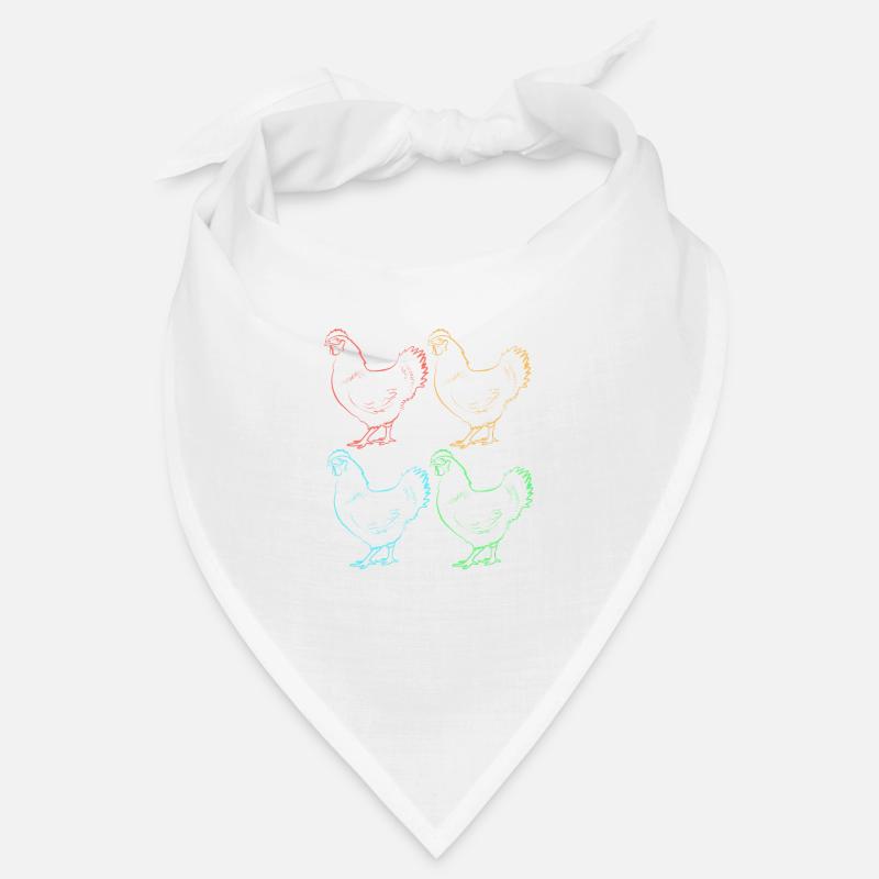 Chicken Poultry Bandana