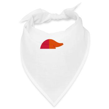 Weihnachtsmann - Bandana - Weiß - Vorne