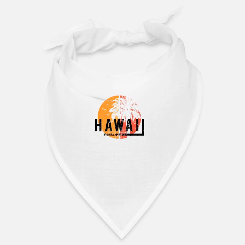 Artistic Hookipa Maui Hawaii Cool Palm Tree Bandana