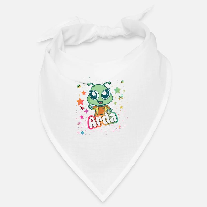 ARDA - Schöner Junge Name mit süßem Alien Bandana