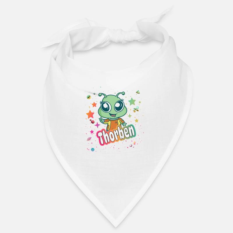 THORBEN - Beau nom de garçon avec un extraterrestre mignon Bandana