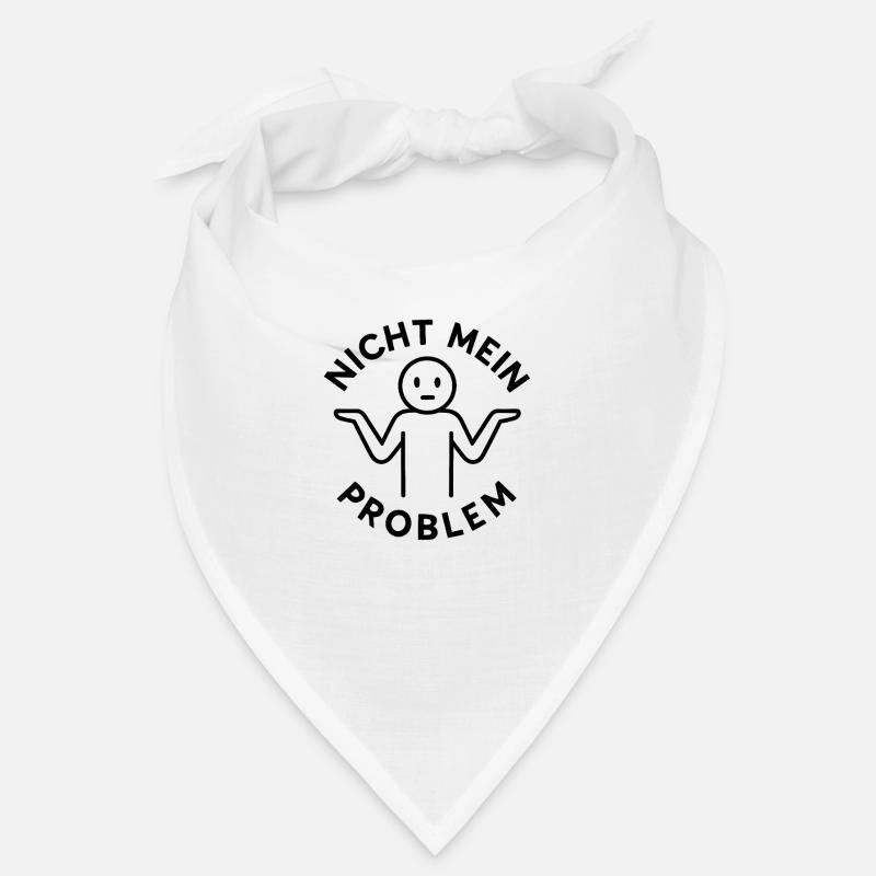 Lustiger Spruch Witzig Nicht Mein Problem Geschenk Bandana