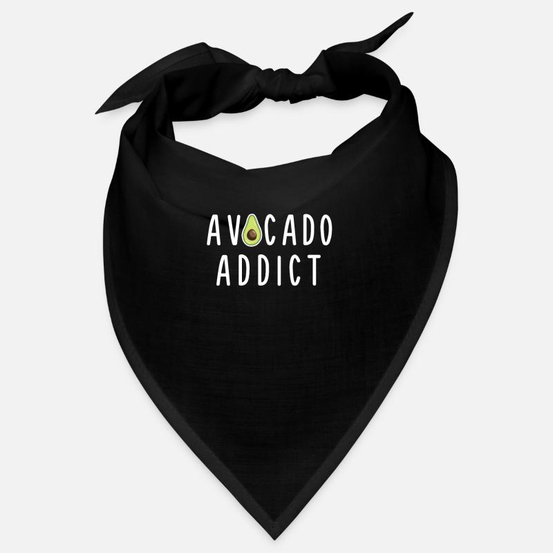 Avocado Addict Cool Fruit Eater Seed Lover Bandana